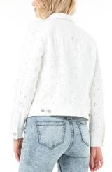 Classic Jean Jacket e/Eyelet