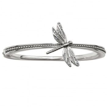 Solstice Dragonfly Hinged Bangle