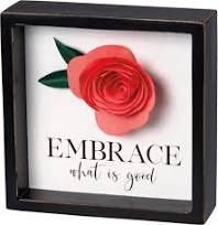Inset Box Sign - What is Good
