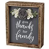 Inset Box Sign - For Family