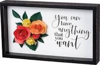 Inset Box Sign - Have Anything