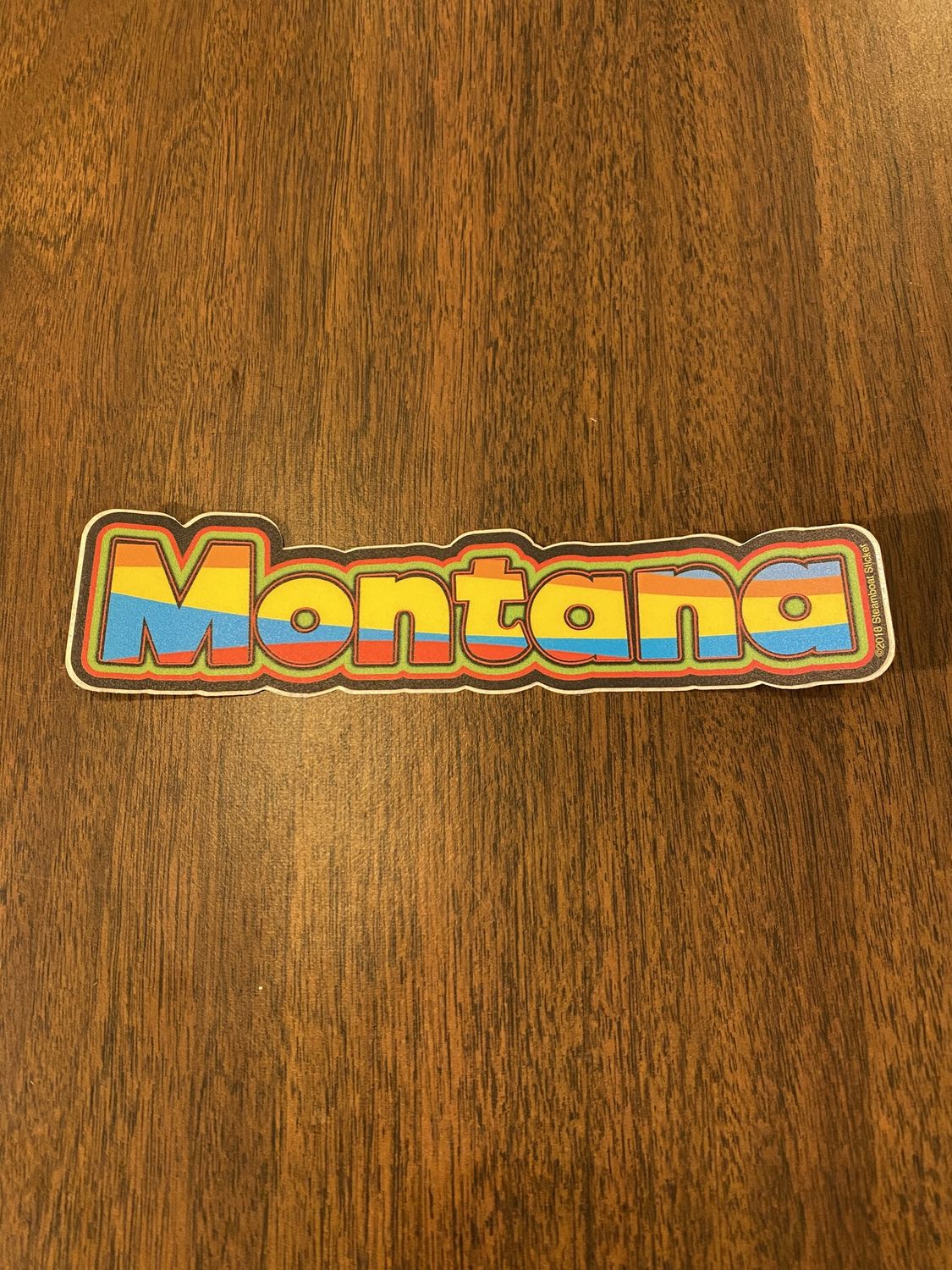 Montana Sticker - Multicolor