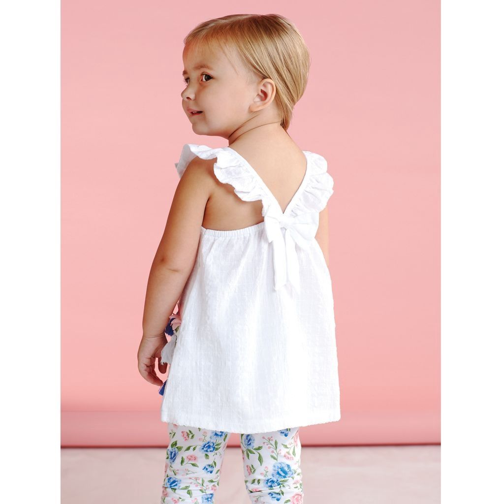 Floral Tunic &amp; Capri Leggings Set