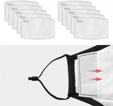 Cloth Mask Filters - Adults/Kids 6-pk