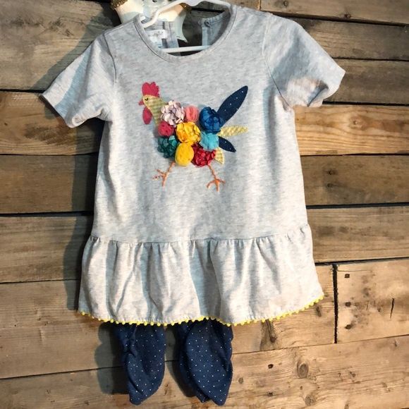 Chicken Tunic &amp; Capri Set