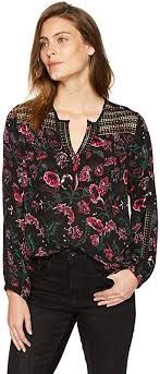 Embroidered Neck Line Top