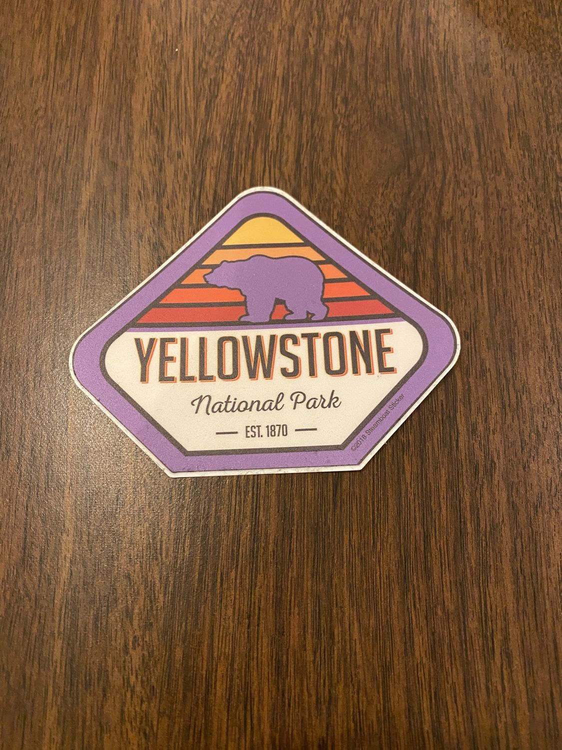 Montana Sticker - Yellowstone Bear