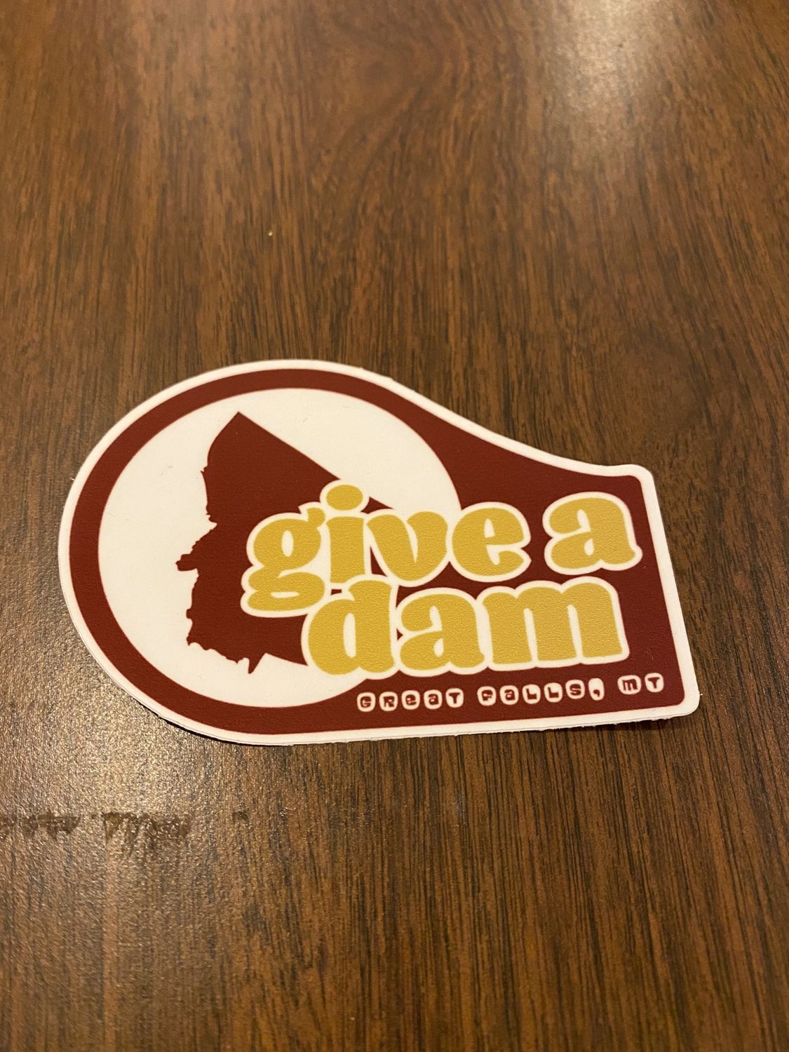 Montana Sticker - Give a Dam