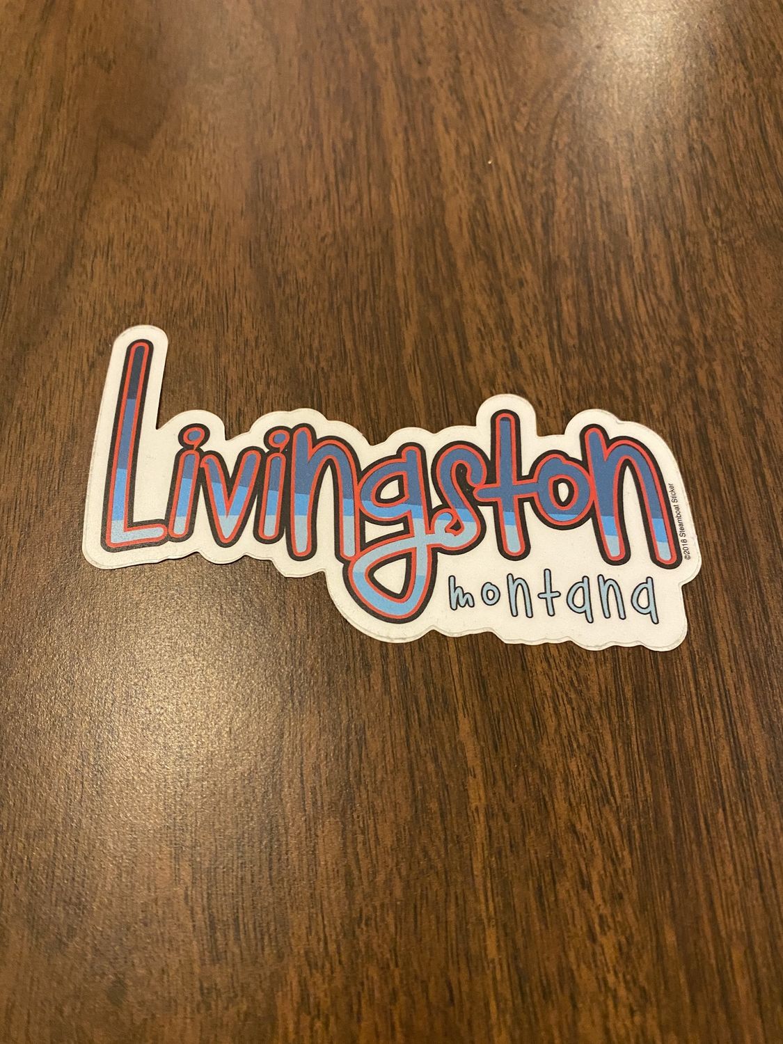 Montana Sticker - Livingston