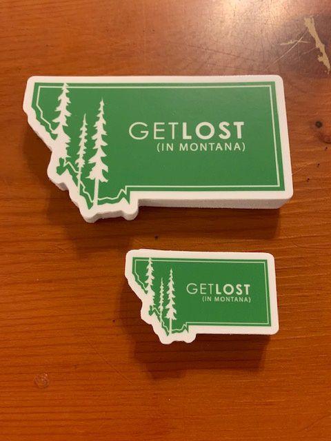 Get Lost Sticker