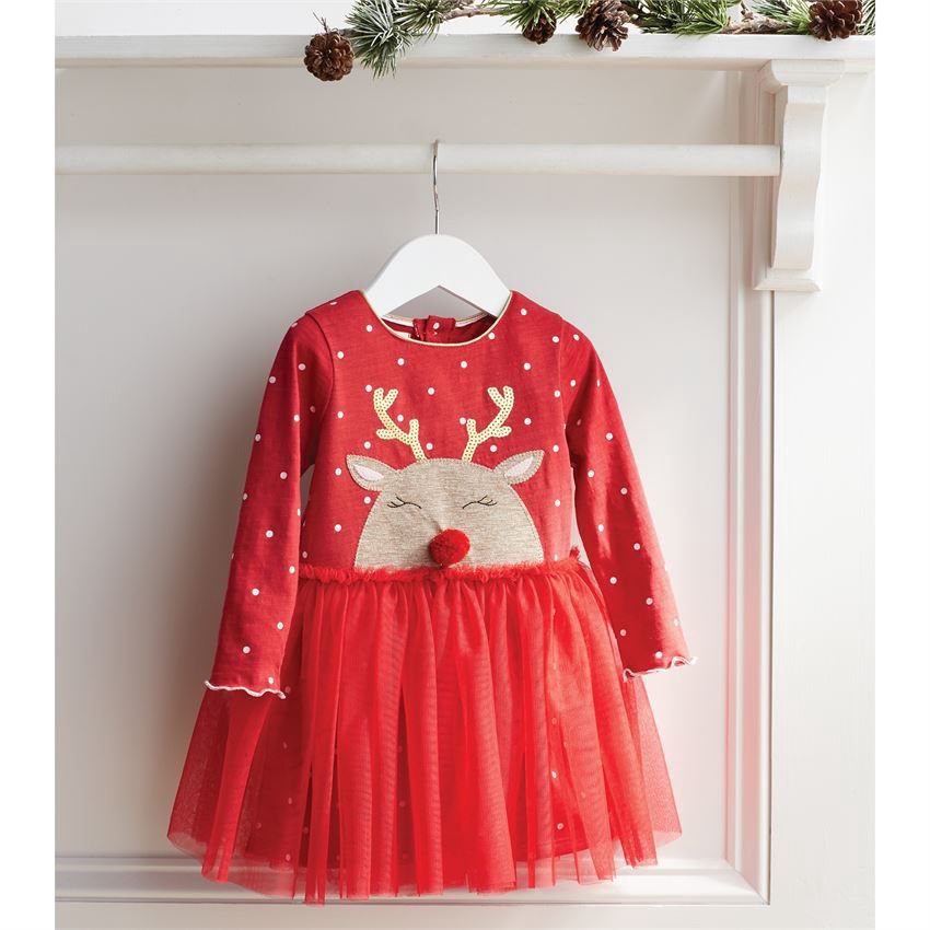 Reindeer Mesh Dress