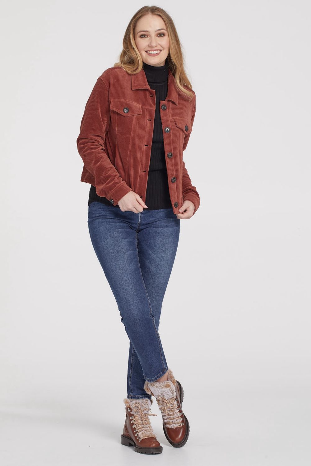 Boxy Crop Jacket