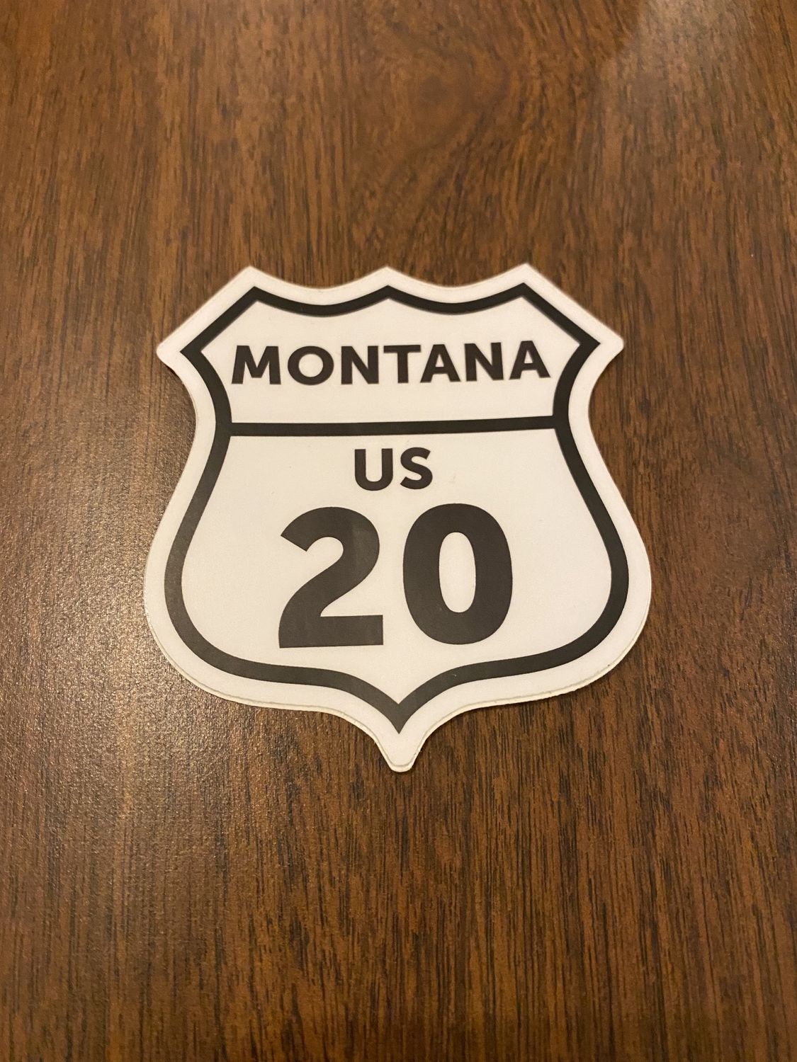 Montana Sticker - Highway 20