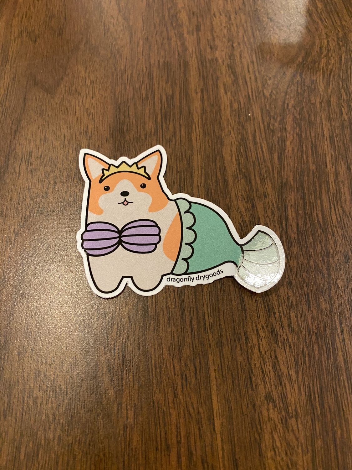 Dog Mermaid Sticker