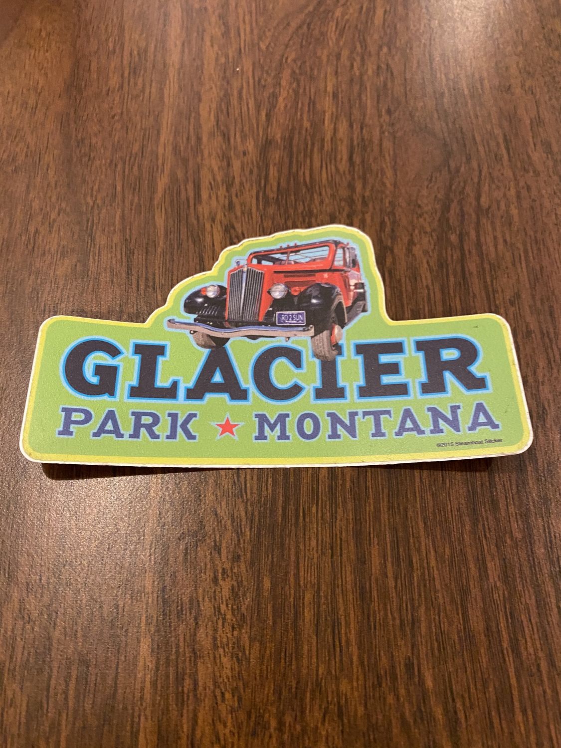 Montana Sticker - Glacier Car