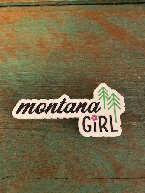 Mini Montana Sticker - Montana Girl