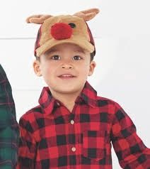 Reindeer Buffalo Check Hat