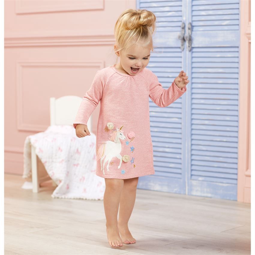 UNICORN RAGLAN DRESS