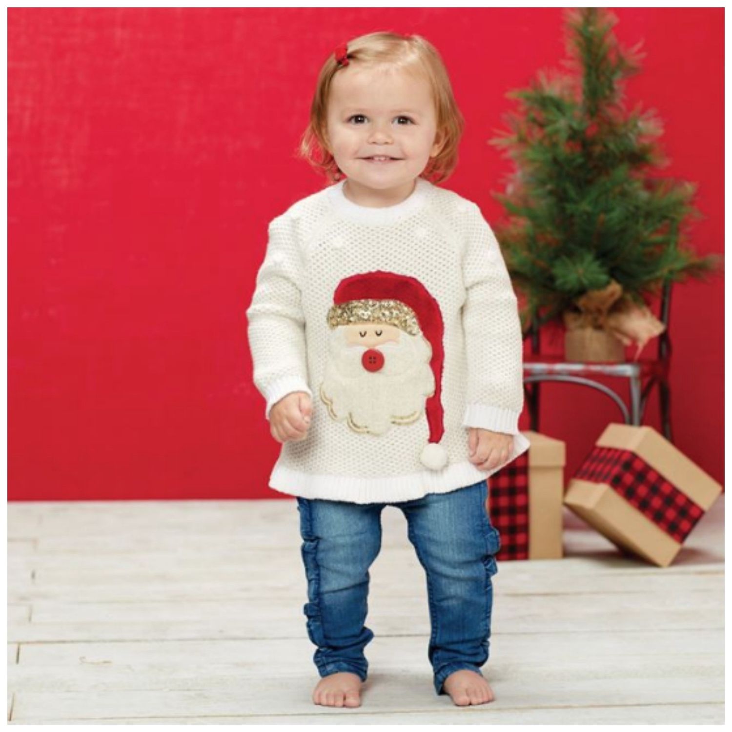 Santa Ivory Sweater