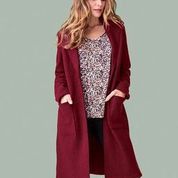Boiled Wool Coat