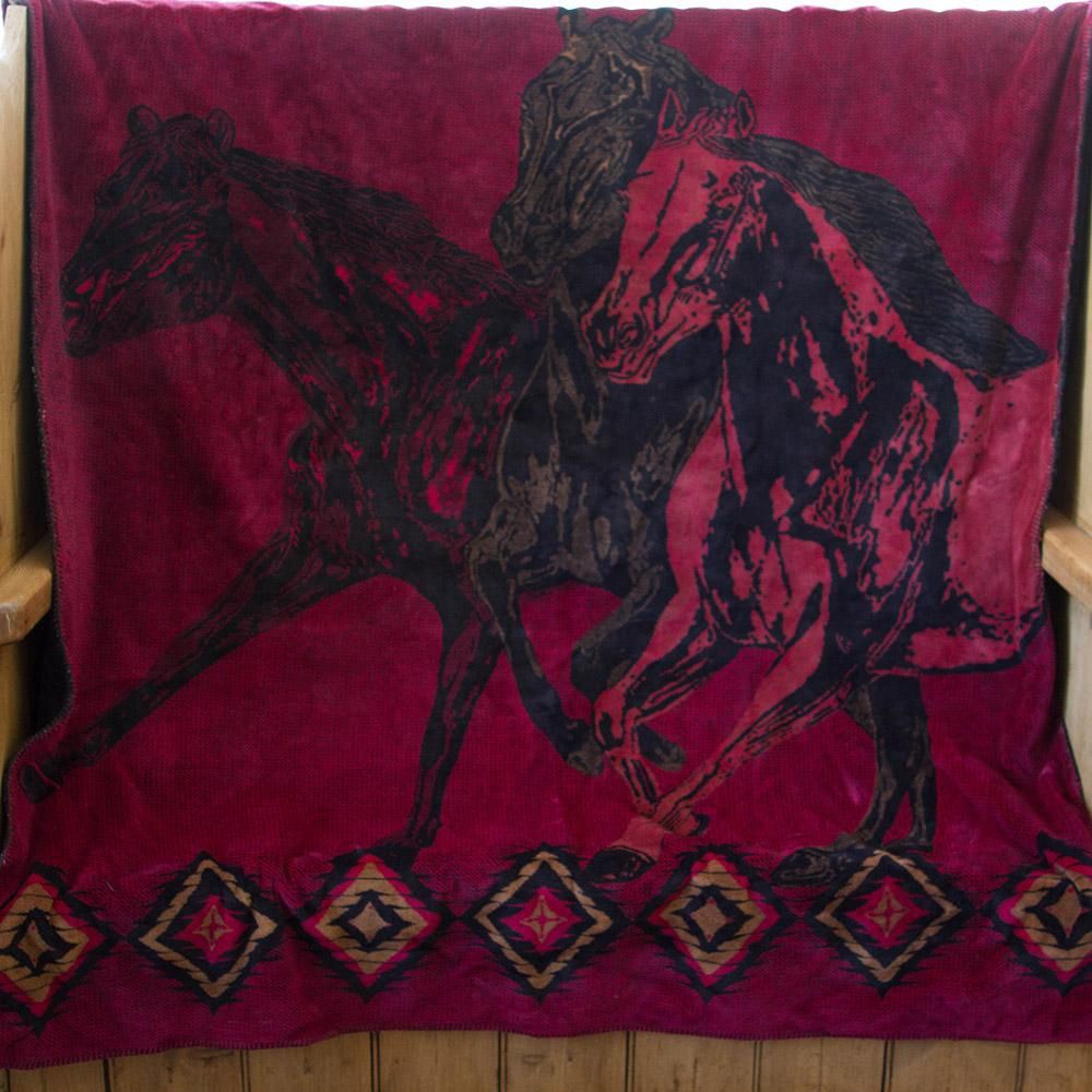Wild Horses Blanket