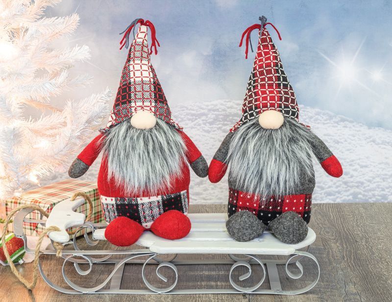 Sleepy Winter Gnome Sitter