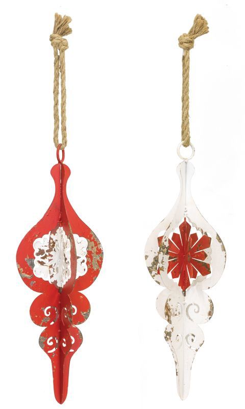 Vintage Snowflake Icicle Hanger