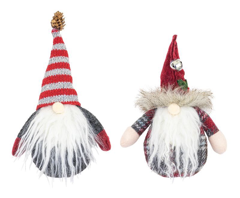 Santa Gnome Ornament