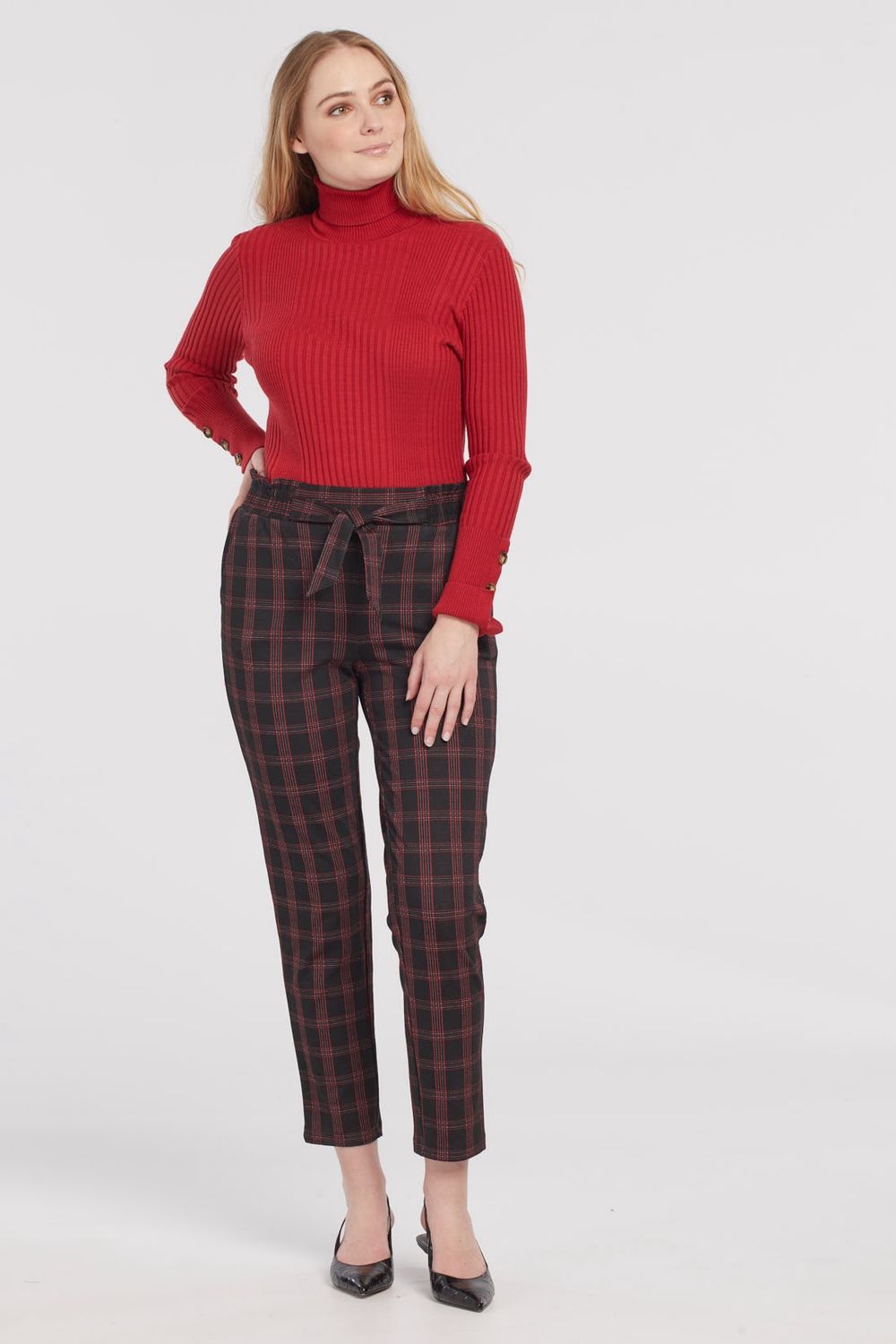 Pull On Front Tie Pant