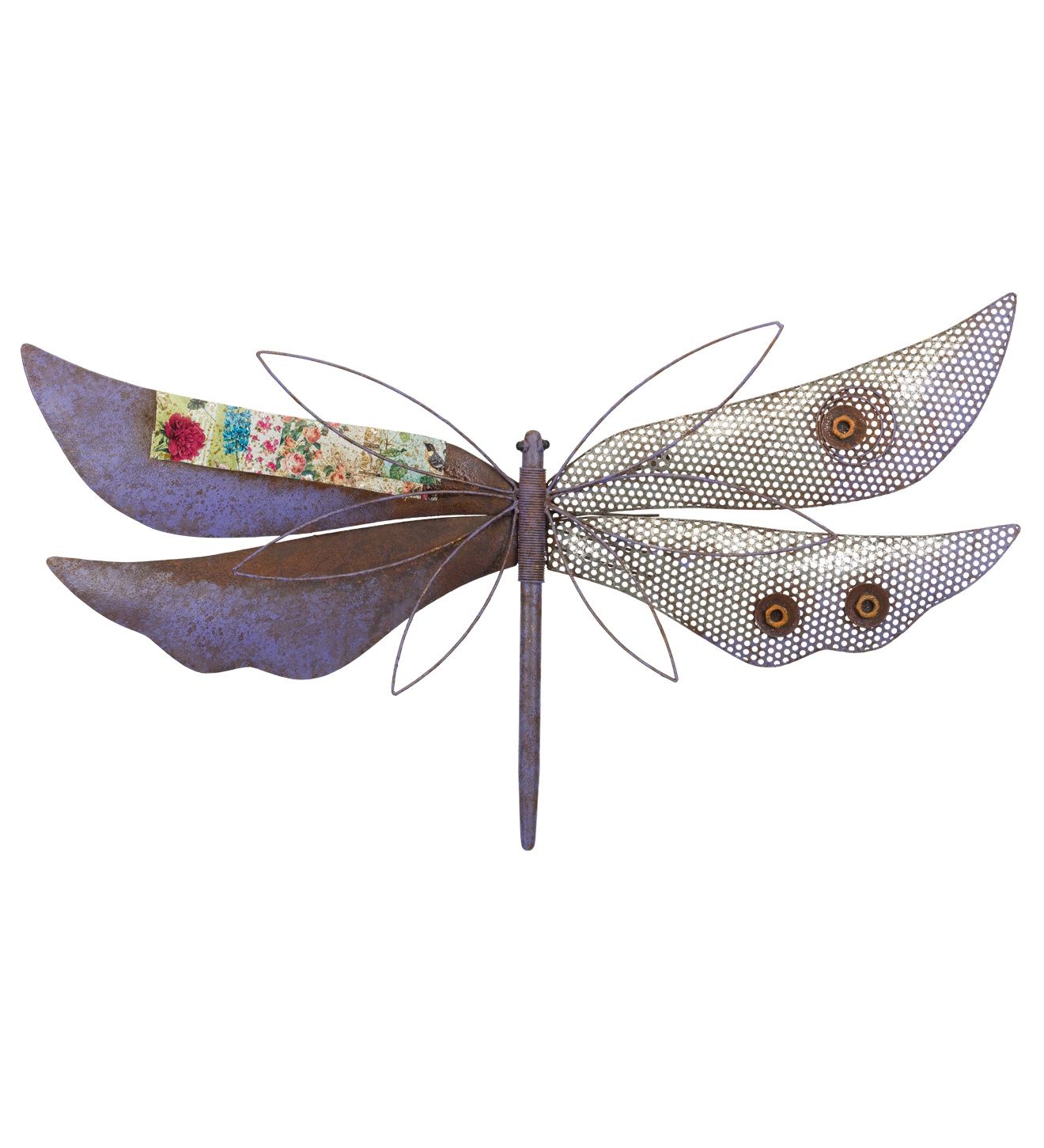 Rustic Dragonfly Wall Decor