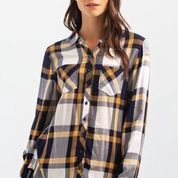 Button Up Shirt with Roll Up Sleeves