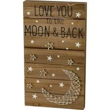 String Art - The Moon and Back