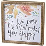 Inset Box Sign - Happy