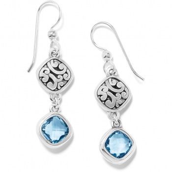 Elora Gems Sky French Wire Earring
