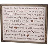 Inset Box Sign - My Macaroni