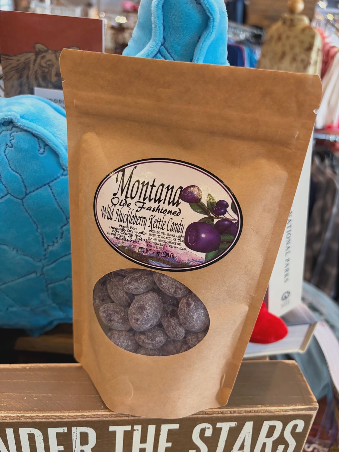 Huckleberry Kettle Candy