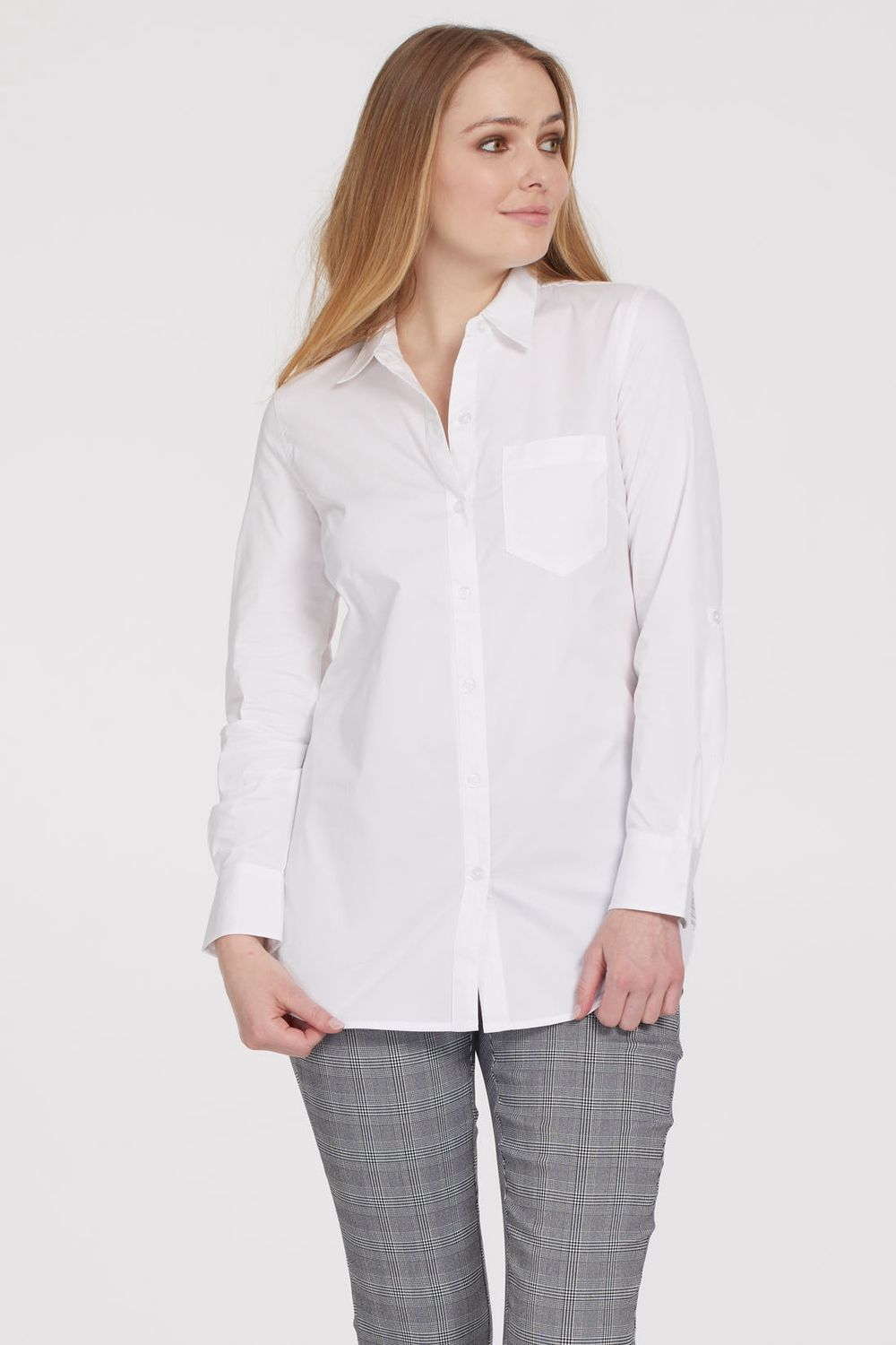 Roll Up Sleeve Top
