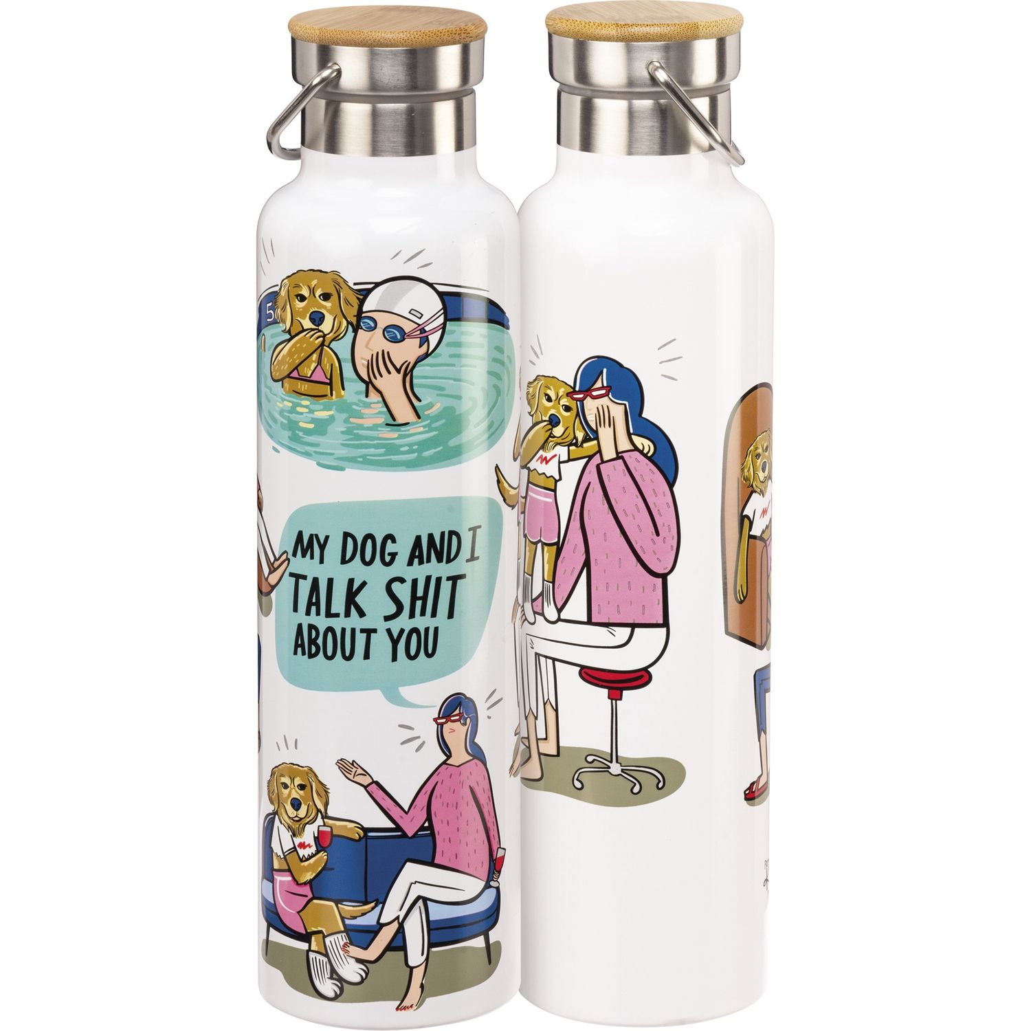 Insulated Bottle - My Dog and I