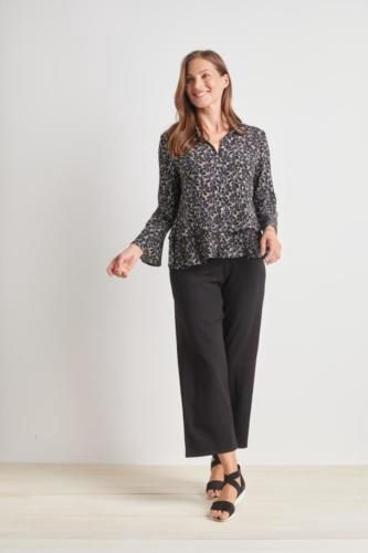 Small Daisies Flounce Shirt