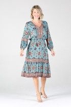 Long Sleeve Floral Dress