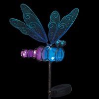 Mini Solar Dragonfly Stake