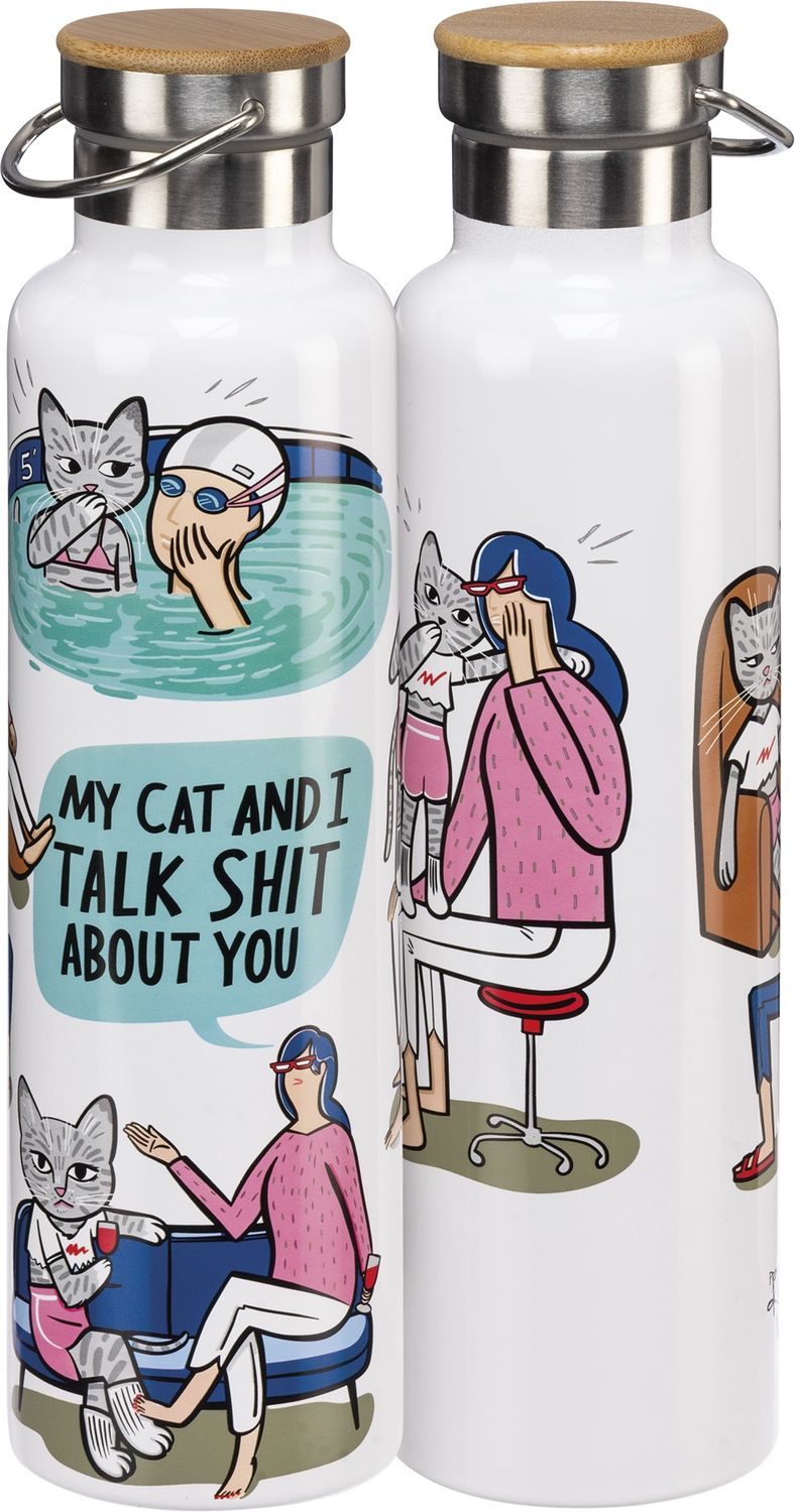 Insulated Bottle - My Cat And I