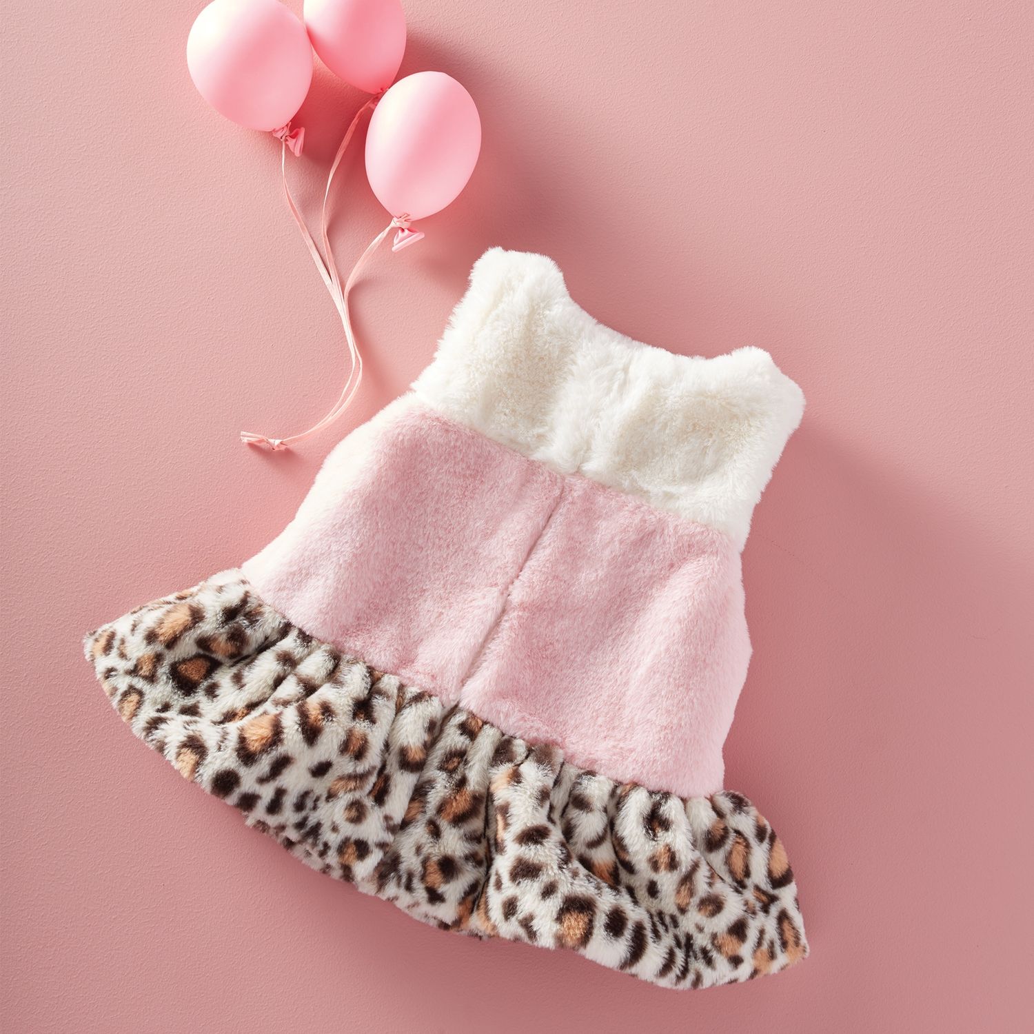 Layered Leopard Vest