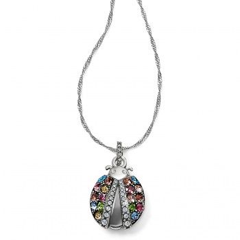 Trust Your Journey Ladybug Necklace