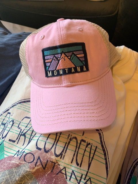 MT Twill Trucker Hat - Pink/Mts