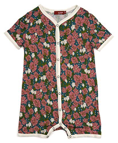 Bamboo Shortall Teal Floral