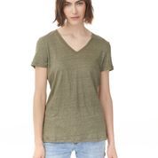 Short Sleeve Linen Top