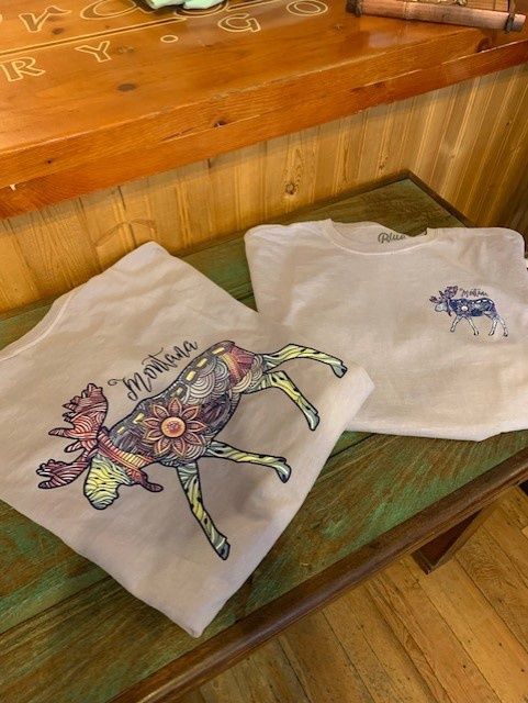 Montana Tee - Lavender Moose