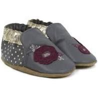 Robeez Soft Soles Dahlia Black