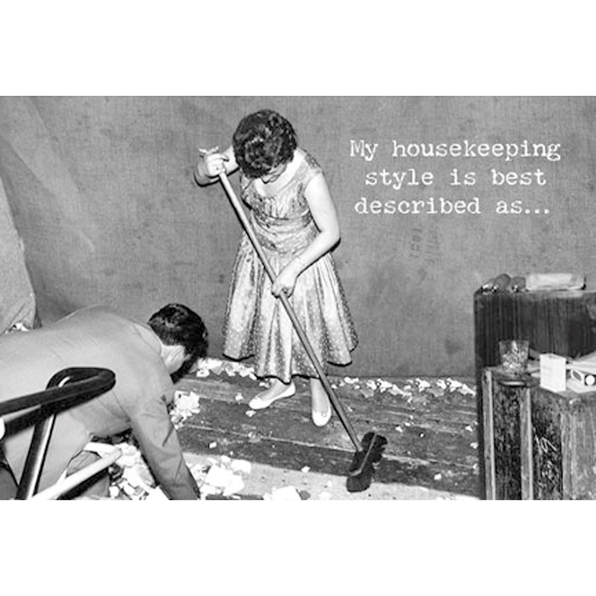 Greeting Card - Struggle